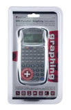 Sentry 250-Function Graphing Calculator, Silver (CA756)