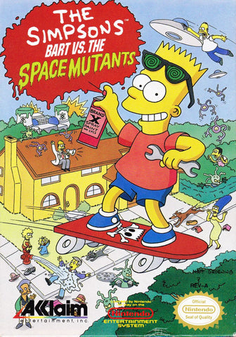 The Simpsons: Bart vs the Space Mutants - Nintendo NES