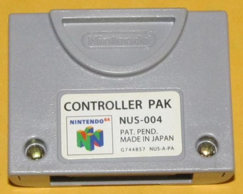 Nintendo 64 Controller Pak