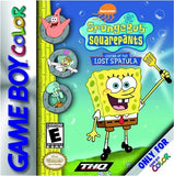 SpongeBob SquarePants: Legend of the Lost Spatula - Nintendo Game Boy Color