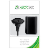 Xbox 360 Black Play and Charge Kit