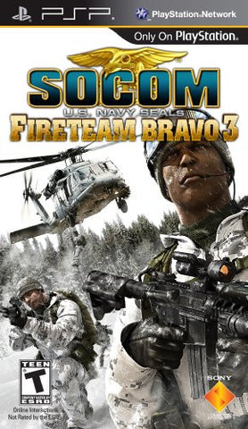 SOCOM: U.S. Navy SEALs Fireteam Bravo 3 - Sony PSP