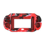 WinnerEco Silicone Rubber gel Red Blue Green Camo Camouflage Protective Skin Case Cov