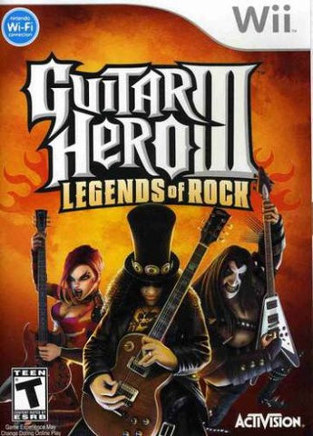 Guitar Hero III: Legends of Rock (Game Only) - Nintendo Wii