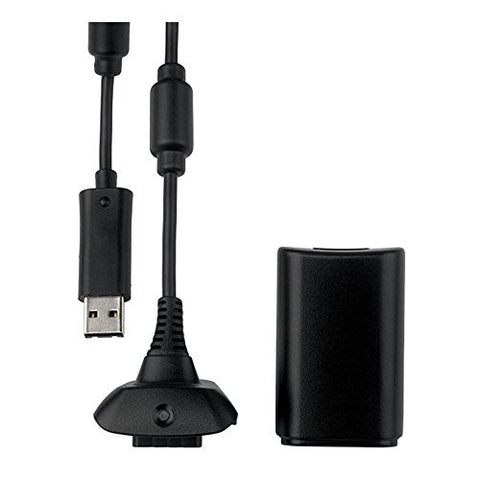 Xbox 360 Black Play and Charge Kit