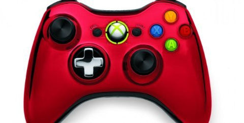 Xbox 360 Chrome Series Limited Edition Wireless Controller - Red