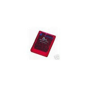 Sony PS2 Memory Card - Red - 8MB