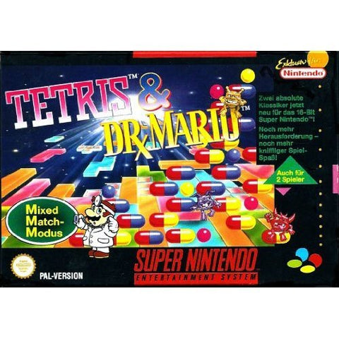 Tetris & Dr. Mario - 2 Game Cartridge