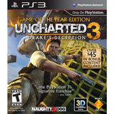 Uncharted 3: Drake's Deception - Game of the Year Edition - Playstation 3