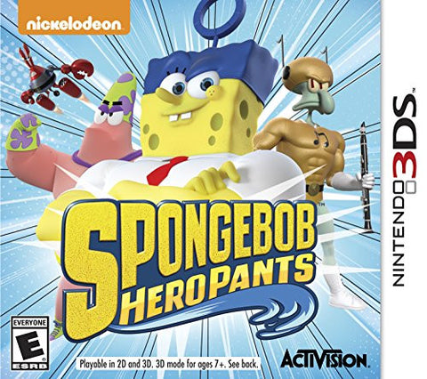 Spongebob Hero Pants The Game 2015 - Nintendo 3DS