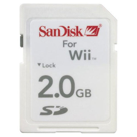 SanDisk Gaming SDTM Wii - 2GB SDSDG-2048-A11